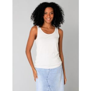 Yest Top - Salome White Silver