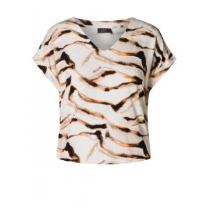 Yest Top - Gieltje Black Multicolor