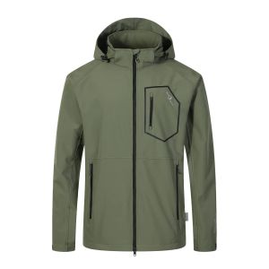 Blue Wave Jacket - Louis Olive