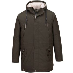 Blue Wave Wintercoat - Parka Kuddel Olive