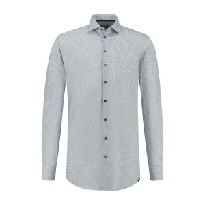 Ledub Modern Fit Shirt - Geo Navy