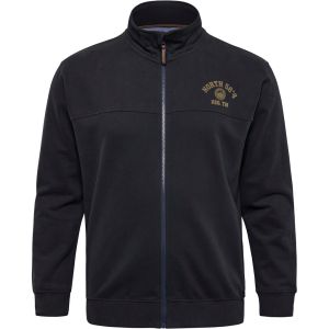 North 56˚4 Cardigan - Mount Emblem Black