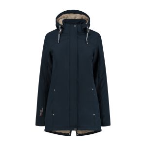 Blue Wave Wintercoat - Clarissa Softshell Navy