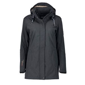 Blue Wave Wintercoat - Clarissa Softshell Anthra