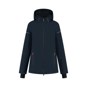 Blue Wave Ski Jacket - Marla Navy