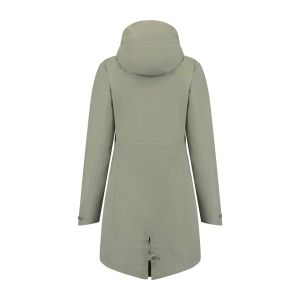 Blue Wave Functional Parka - Karlotta Light Green