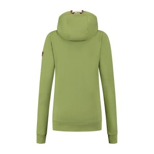 Brigg - Sweat Hoodie Cardigan Skadi Lime Green