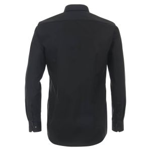 Venti Body Fit Shirt - Kent Black