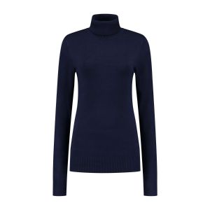 Casa Mia - Turtleneck Sweater Navy