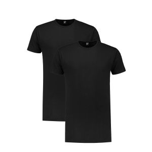 Alan Red Tall T-Shirt - Derby Black / 2-pack