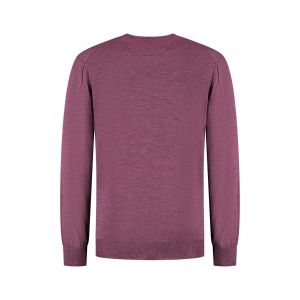 Eden Valley - Sweater Merino V-Neck Violet