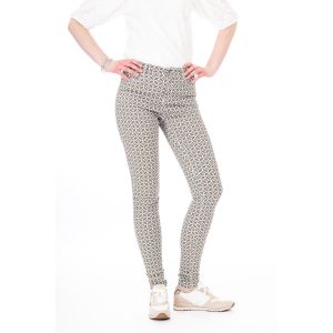 Wonderjeans - High Waist Circle Print Khaki