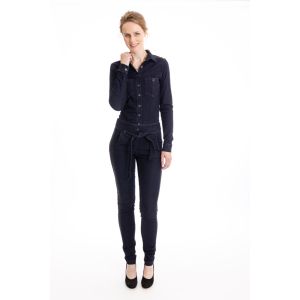ZIP73 - Jumpsuit Jeans Blue