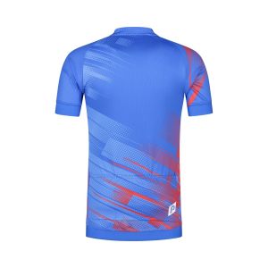 Panzeri Stelvio - Cycling jersey blue/red