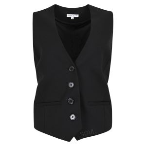 Zizo - Waistcoat Kilette Black
