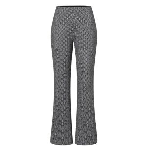 MAC Jeans Flare - Anthracite Print