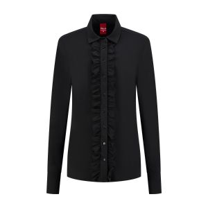 Only M - Blouse Ruffle Nero