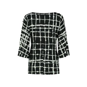 Only M - Top Button Quadro Nero