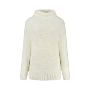 Only M - Turtleneck Bouclet Panna