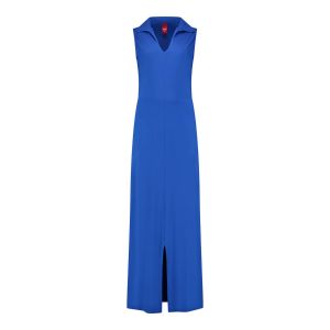 Only M - Dress Maxi Tricot Kobalto