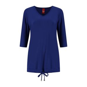 Only M - Top korte mouw Cobalt