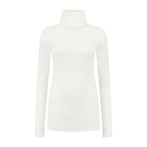 Only M - Basic Turtleneck Sweater Offwhite