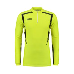 Panzeri San Diego - Shirt Long Sleeves Zip Neon Yellow