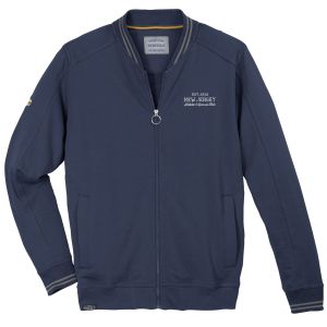 Redfield Sweat Jacket - New Jersey Dark Denim Blue