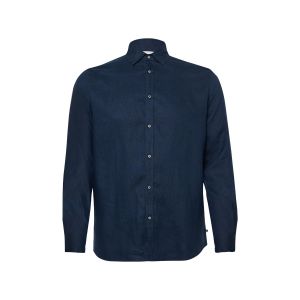 s.Oliver Shirt - Linen Navy