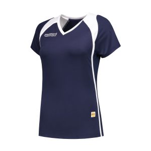 Panzeri Milano Cap Sleeves Shirt - dark blue