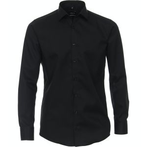 Venti Modern Fit Shirt - Black