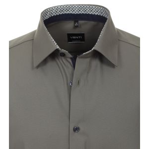 Venti Modern Fit Shirt - Dusty Olive