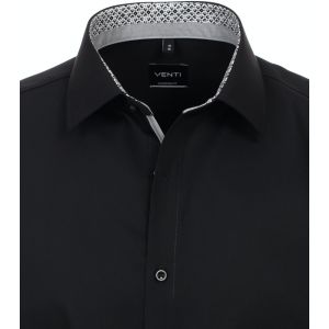 Venti Modern Fit Shirt - Black