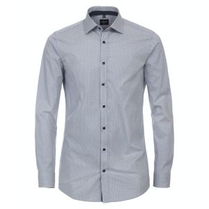 Venti Body Fit Shirt - Pearl Blue