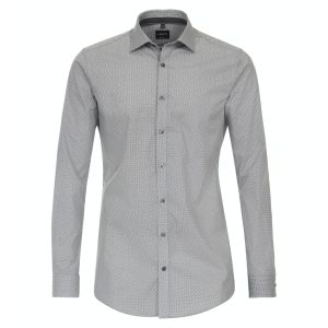 Venti Body Fit Shirt - Pearl Black