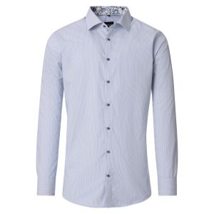 Venti Modern Fit Shirt - Botanic Pinstripe