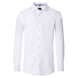 Venti Modern Fit Shirt - Botanic White