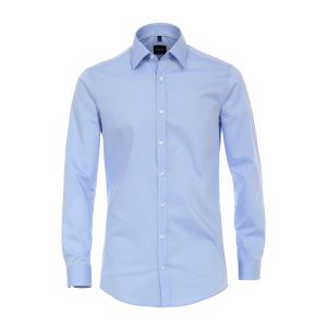 Venti Body Fit Shirt - Light Blue