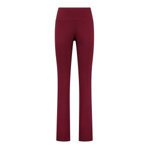 We Love Long Legs - Tall Yoga Pants Dark Red