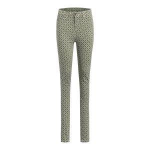 Wonderjeans - High Waist Circle Print Khaki